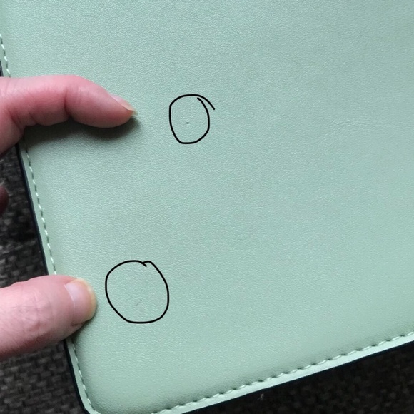 Steve Madden Evelyn / Bevelyn Mint Green Crossbody handbag - Picture 6 of 16